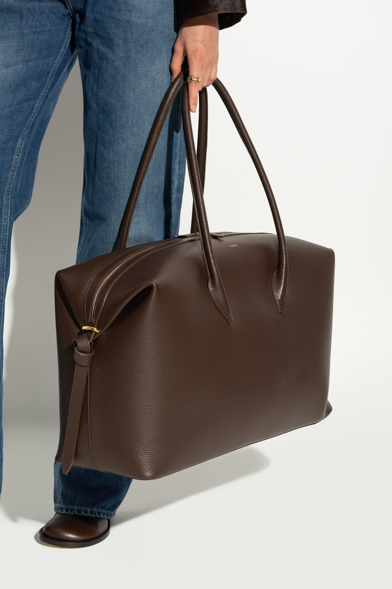 Brown Brioche cabin bag Yuzefi Vitkac GB